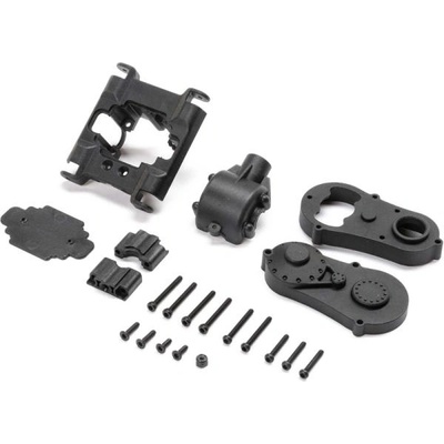 Losi Загубени корпус на централната предавка, капаци: Mini LMT