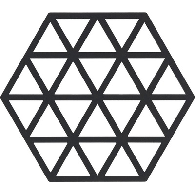 Zone Denmark Подложка за горещи съдове Triangles черна (330225)