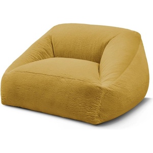 Bobochic Paris Жълт пуф от изкуствен косъм Lilibet - Bobochic Paris (WT-SAK-H----0_2 P1147)
