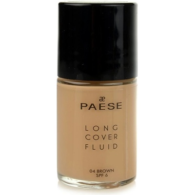 Paese Long Cover Fluid tekutý make-up 04 Brown SPF6 30 ml