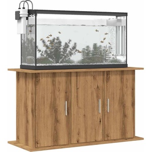 vidaXL Стойка за аквариум, дъб, 101x41x58 см, инженерно дърво (857287)