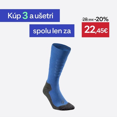 Wedze hrejivé pohodlné 500 modré
