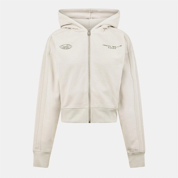 Jack Wills Суичър Jack Wills Zip Through Hoodie - Stone