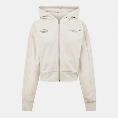 Jack Wills Суичър Jack Wills Zip Through Hoodie - Stone