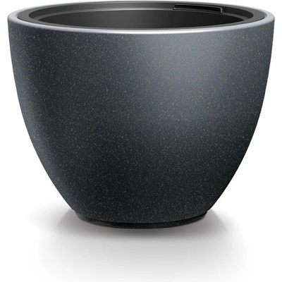 Prosperplast Květináč Heos Eco Wood antracitová 56,9 cm