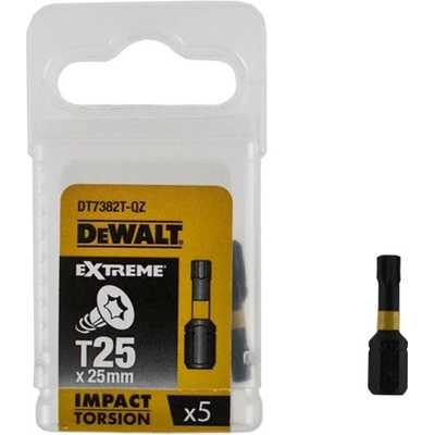 DeWalt DT7382T 5 ks, 25MM, Torx 25, EXTREME Torsion