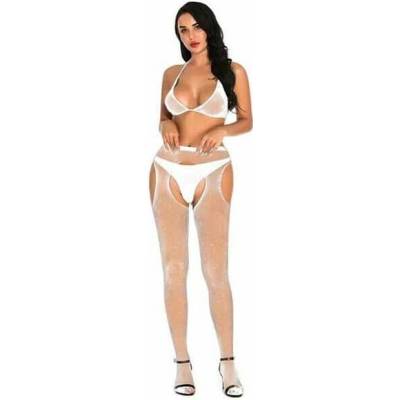 Bodystockings set biely 5024 RH-TZ5024White