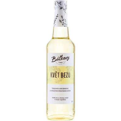 Kvet bazy sirup Báťkove bylinkové sirupy 0,5 l