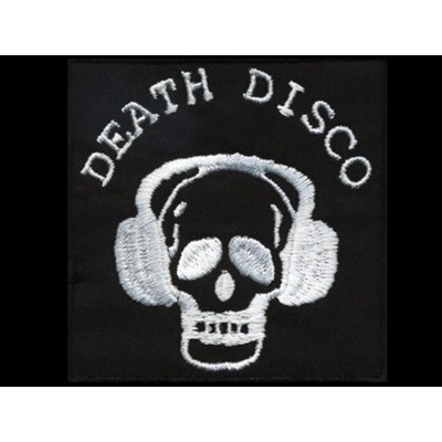 Nášivka DEATH DISCO vyšívaná