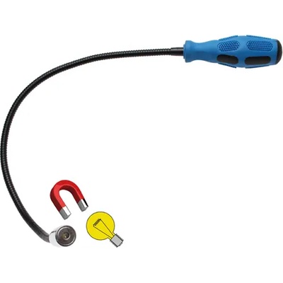 Bgs technic - Германия Гъвкава магнитна щека с LED, 600mm, BGS TECHNIC, 3187