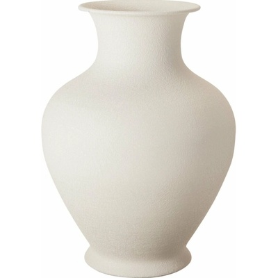 HOMESTYLING Kovová váza 31 cm, biela