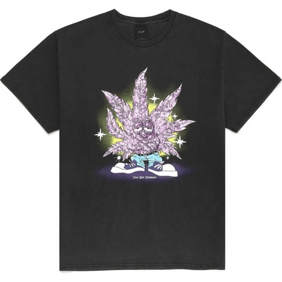 Huf Crystal Buddy wash tee washed black