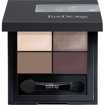 Isadora Čtyři oční stíny 08 Chic Neutrals 4 g