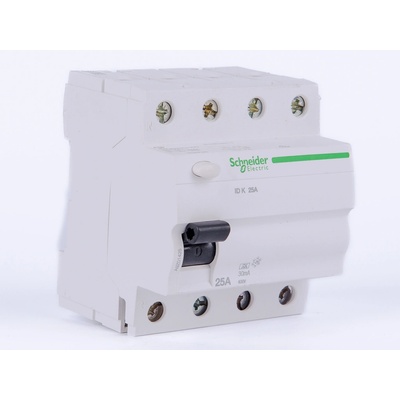 Schneider Electric 4P 25A 30mA 6kA A9Z01425