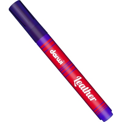Darwi Paint On Leather Marker Маркер върху кожата Violet 6 ml 1 бр (DA0420013900C)