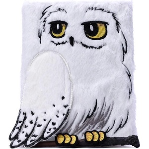 Insight Editions Дневник с химикалка Harry Potter Hedwig Plush Journal