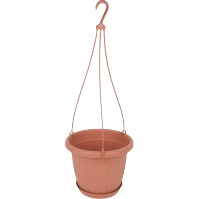 PROSPERPLAST Květináč závěsný TERRA 26 x 16cm, terakota