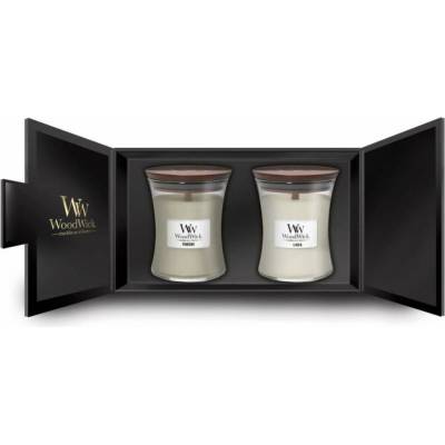 WoodWick Fireside + Linen 2 x 275 g