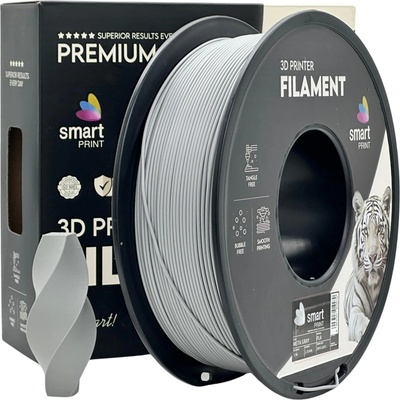 Smart Print FG-S83-E1, 3D филамент, PLA, 1, 75mm, 1000g, Сив (Meta grey) (FG-S83-E1)