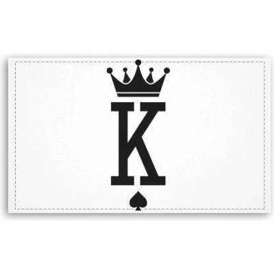 Fotoobraz 120x70 cm velký K as King