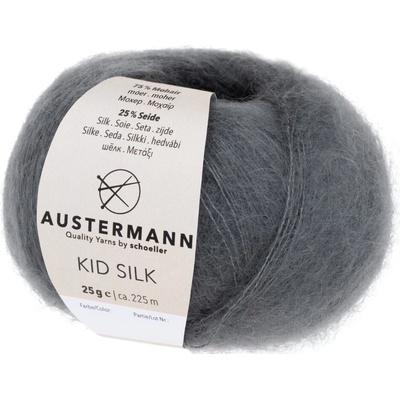 Pletací příze Austermann Kid Silk Barva: 07 GRAU