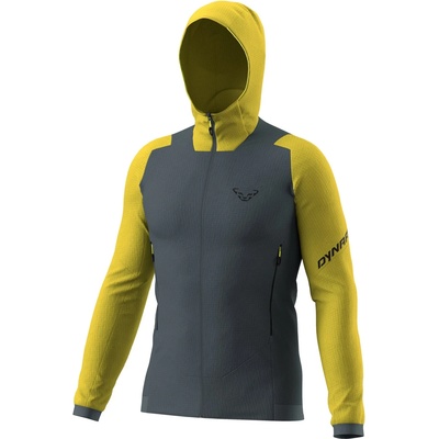 Dynafit Мъжко поларено яке Dynafit Blacklight Thermal Hooded Jacket Fleece jacket - Golden Lime - размер S (005-6847-0211)