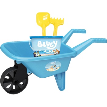 Micki Комплект за пясък Micki - Bluey, с количка, 4 части (69130300)