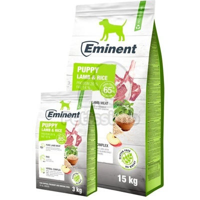 Eminent Puppy Lamb & Rice 15 kg