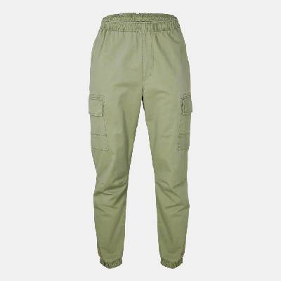 Jack Wills Панталони Jack Wills Men's Cuffed Cargo Trousers - Sage