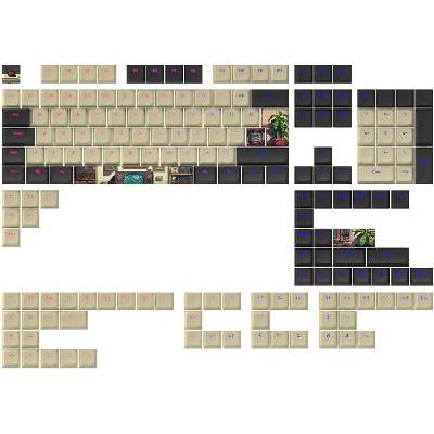 Капачки за механична клавиатура Dark Project - Arcade PBT - ANSI & ISO (FSH-DP-KS-1080)
