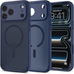 Spigen Прозрачен калъф Spigen Ultra Hybrid MagSafe (ACS11931) - iPhone 18 Pro / iPhone 17 Pro - Син