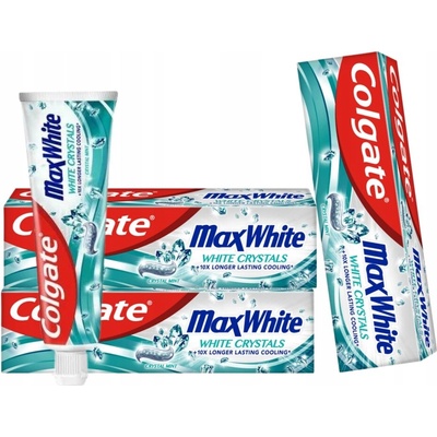 Colgate Max White Sparkle Diamonds bieliaca s fluoridom Spearmint 75 ml