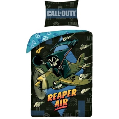 Halantex Детски спален комплект Halantex - Call of Duty, Reaper Air (COD-9361BL)