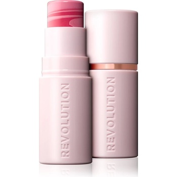 Makeup Revolution Skin Silk Blush Stick кремообразен руж в стик цвят Light Pink Marble 4.5 гр