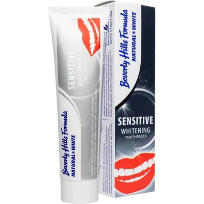 Beverly Hills Formula Natural White Паста за зъби Sensitive Whitening, 100 ml