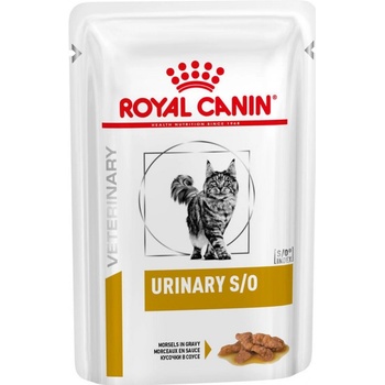 Royal Canin Veterinary Health Nutrition Cat Urinary S/O Pouch in Gravy 12 x 85 g
