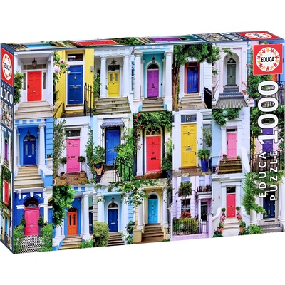 Educa Пъзел Educa от 1000 части - Вратите на Нотинг Хил (EDU20177)