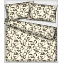 Bavlnená látka 023, orientálny vzor, farba béžová, metráž 160 cm