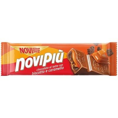 Novipiù Mléčná se slaným karamelem a sušenkou 35 g