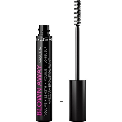 Gosh Rebel Eyes řasenka pro objem a oddělení řas 1 Black 10 ml