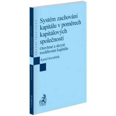 Systém zachování kapitálu v poměrech kapitálových společností