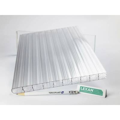 Lexan Polykarbonátová deska komorová 16 mm 5X-2UV 1000 x 1050 mm čirá 1 ks