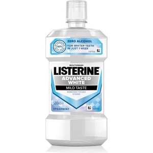 LISTERINE Advanced White Mild Taste вода за уста с избелващ ефект 500ml