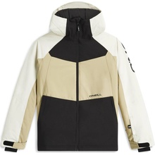 O'Neill Fwc'cruz Mean Machine Snow Jacket čierna biela béžová