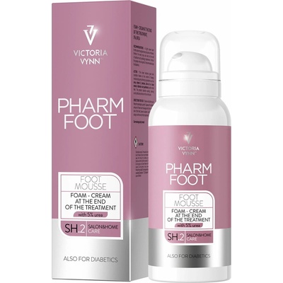 Victoria Vynn Krém na na nohy pěna s 5% urey na popraskané paty 105 ml