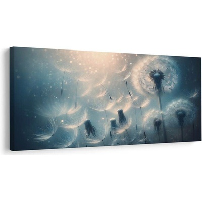Obraz kouzlo rozvířených semen - 80x40