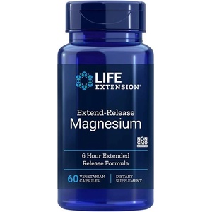 Life Extension Extend-Release Magnesium, 250 mg, 60 веге капсули, Life Extension