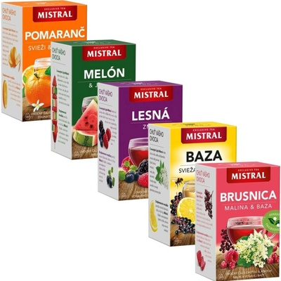Mistral ovocný čaj Letní ovocný mix 5 ks