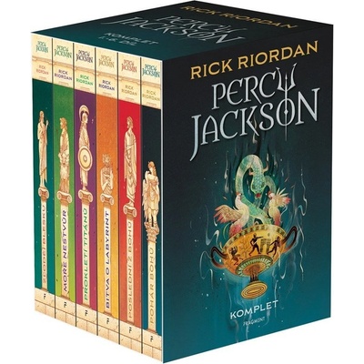 PERCY JACKSON - komplet - box - Rick Riordan