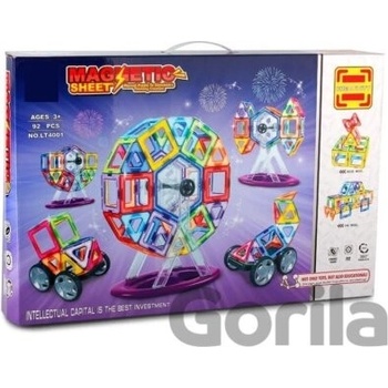 EPEE Magnetická stavebnice 92 ks